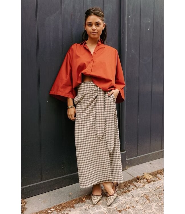 Monré June Blouse Red