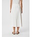 Neo Noir Yara Poplin Skirt White