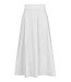 Neo Noir Yara Poplin Skirt White