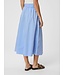 Neo Noir Yara Poplin Skirt Light Blue