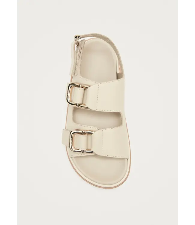 Alohas Harper Cream Leather Sandals