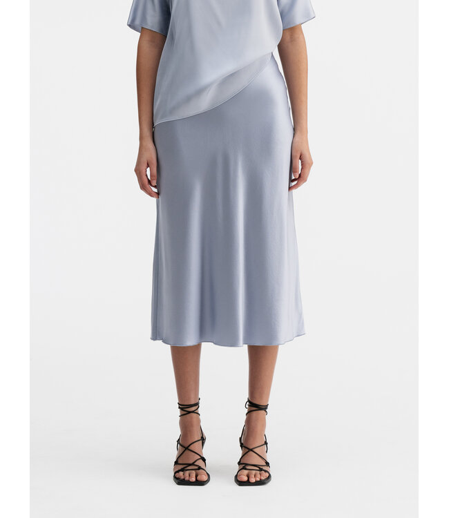 Ahlvar Hana Satin Silk Skirt