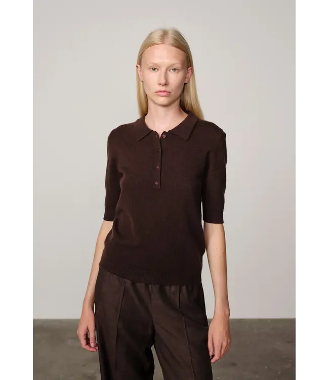 Herskind Alberto Knit Polo Blouse
