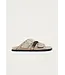 Alohas Alba Suede Beige Leather Sandals