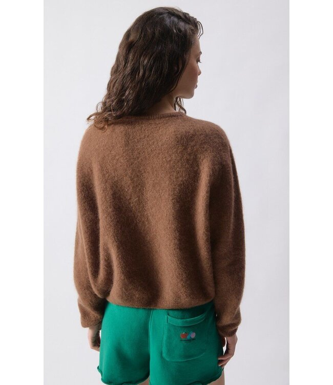 American Vintage Vitow Gilet Chocolat Chine