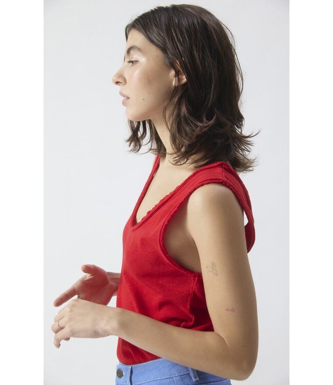 American Vintage Sonoma Singlet Tomate Vintage