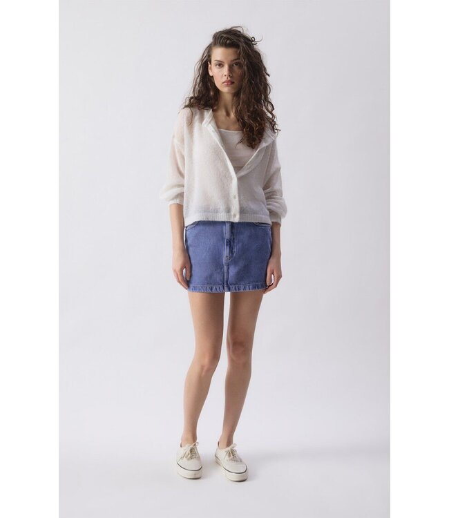 American Vintage Joybird Skirt Pink Blue