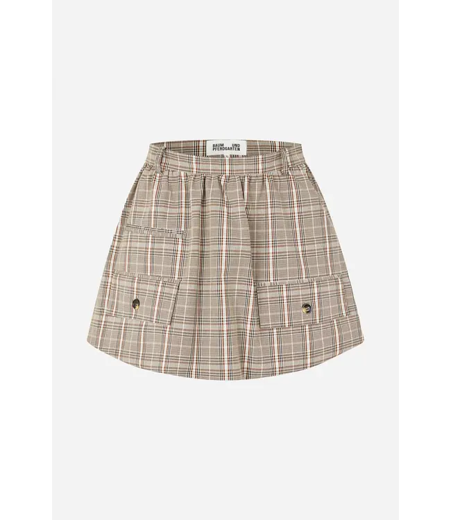 Baum Und Pferdgarten Samaya Skirt Brown Mini Check