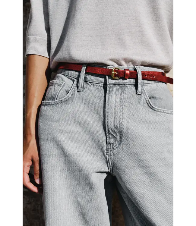 By Bar Julie Gloss Belt Scarlet Red