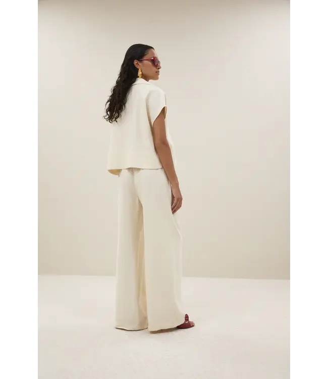 By Bar Zia Blouse Cream