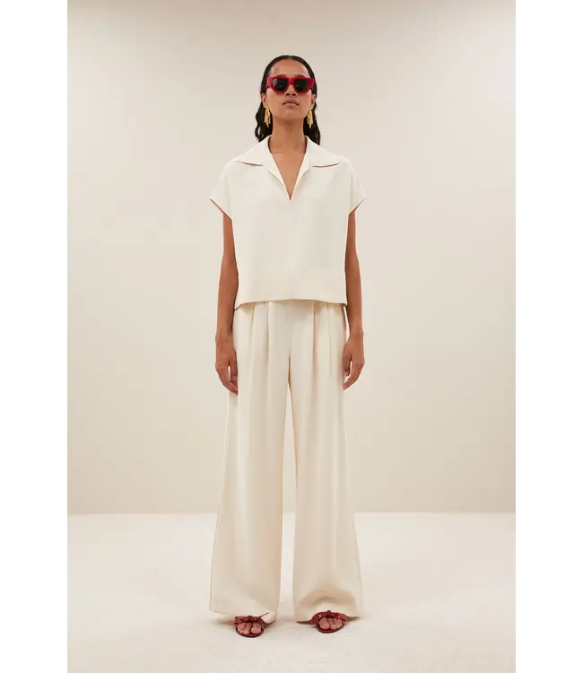 By Bar Zia Blouse Cream