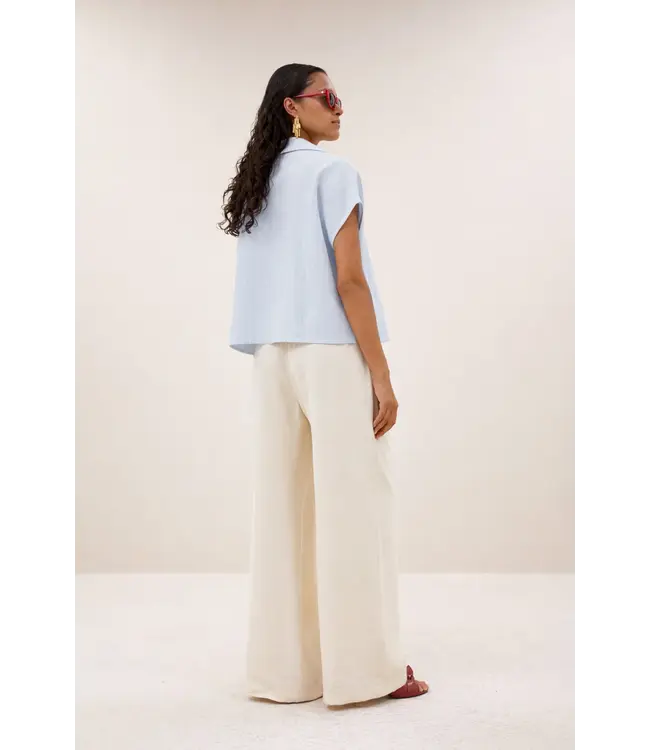 By Bar Sunny Stripe Blouse