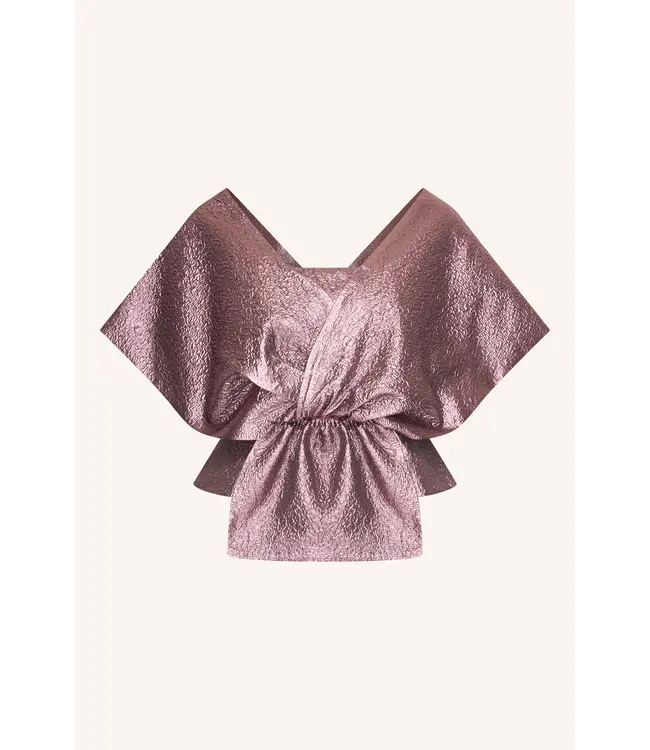 By Bar Simone Metallic Top