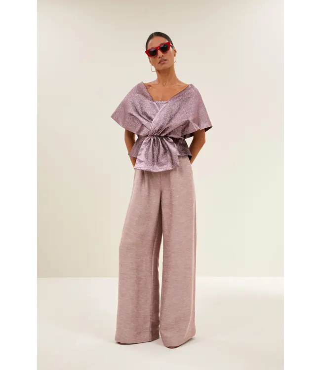 By Bar Simone Metallic Top