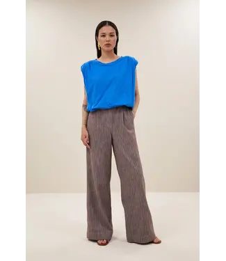 By Bar Benji Melange Stripe Pants