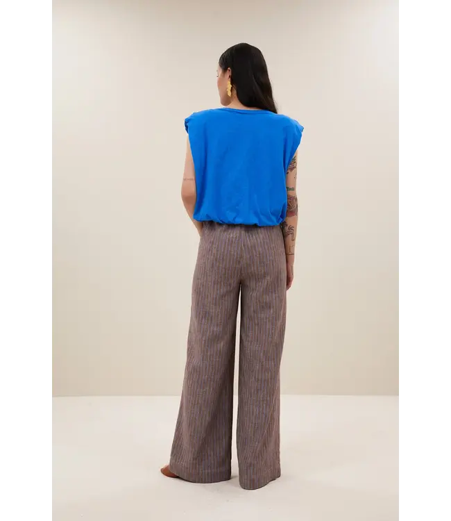 By Bar Benji Melange Stripe Pants
