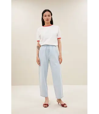 By Bar Sol Bleached Denim Pants