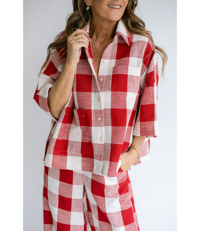 Held Antwerp Mon Shacket Red Square