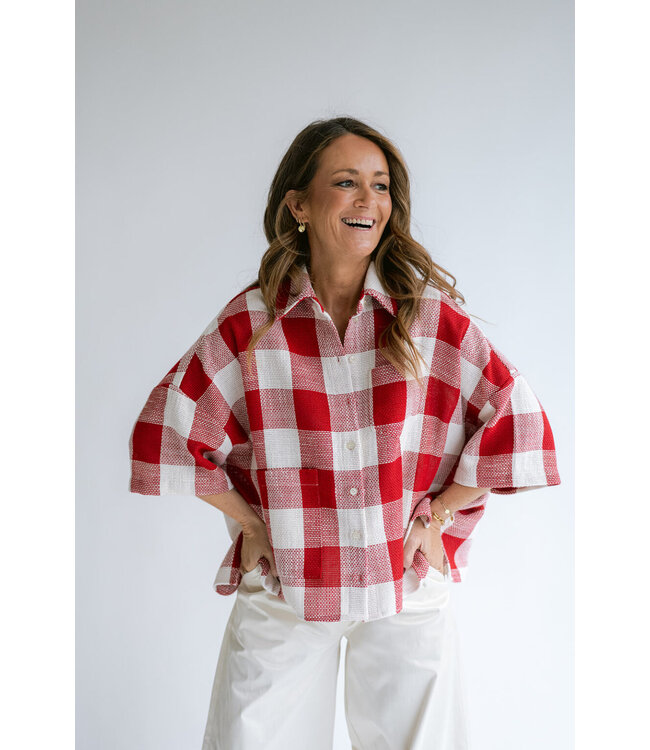 Held Antwerp Mon Shacket Red Square