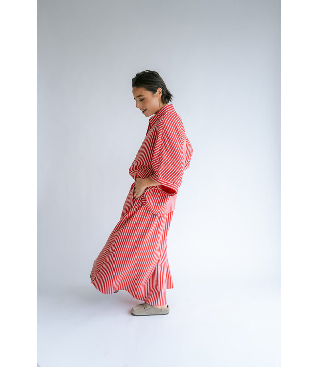 Held Antwerp Jax Skirt Red White Stripe