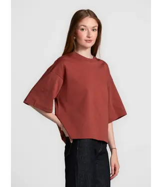 Les Soeurs Tiara T-shirt Burgundy