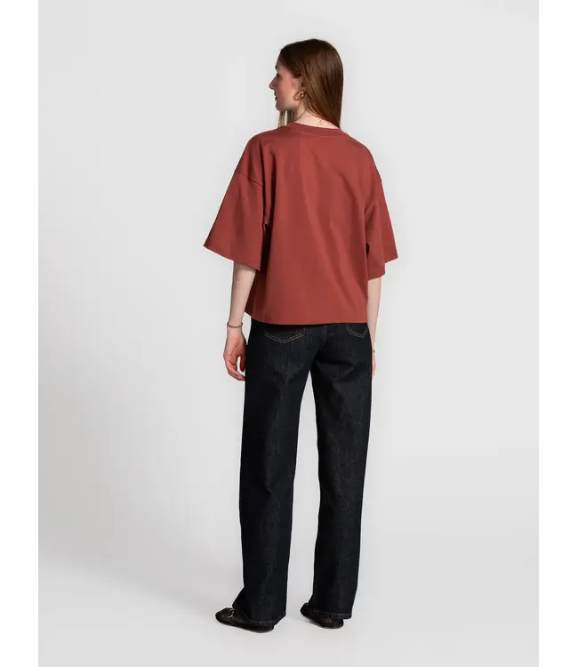 Les Soeurs Tiara T-shirt Burgundy