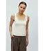 Mbym Elinne Louc Top  Ivory Yellow