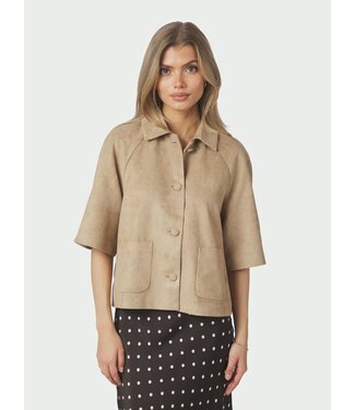 Neo Noir Edita Faux Leather Jacket