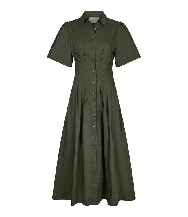 Neo Noir Baia Poplin Dress