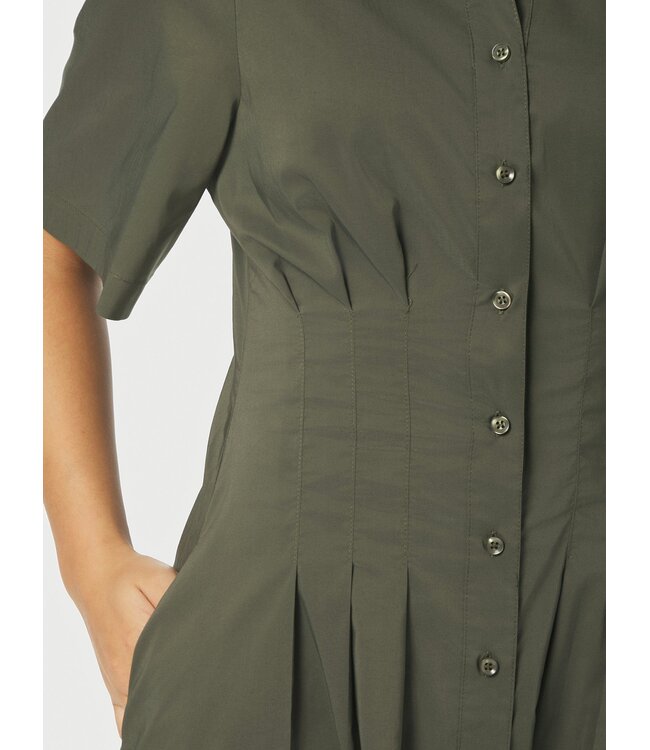 Neo Noir Baia Poplin Dress