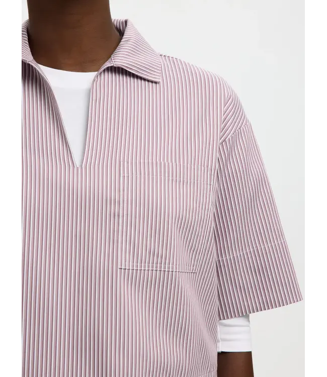 Selected Femme Romie 2/4 Neck Top Misty Rose