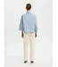 Selected Femme Ester Oversize 3/4 Shirt Cashmere Blue