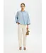 Selected Femme Ester Oversize 3/4 Shirt Cashmere Blue