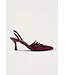 Alohas Joelle Burgundy Patent Leather Pumps