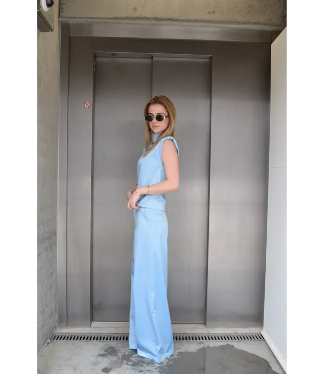 Gisèle The Label Merlot Trousers Blue