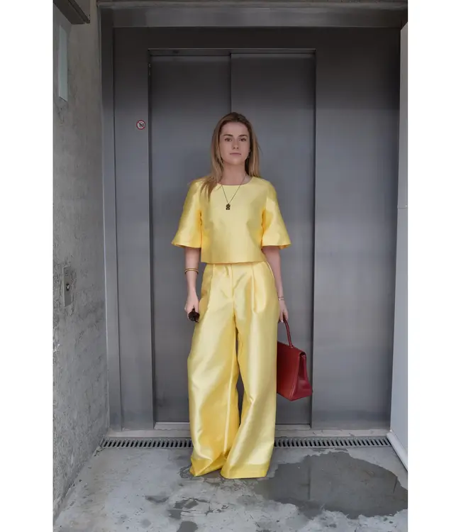 Gisèle The Label Nia Top Butter Yellow