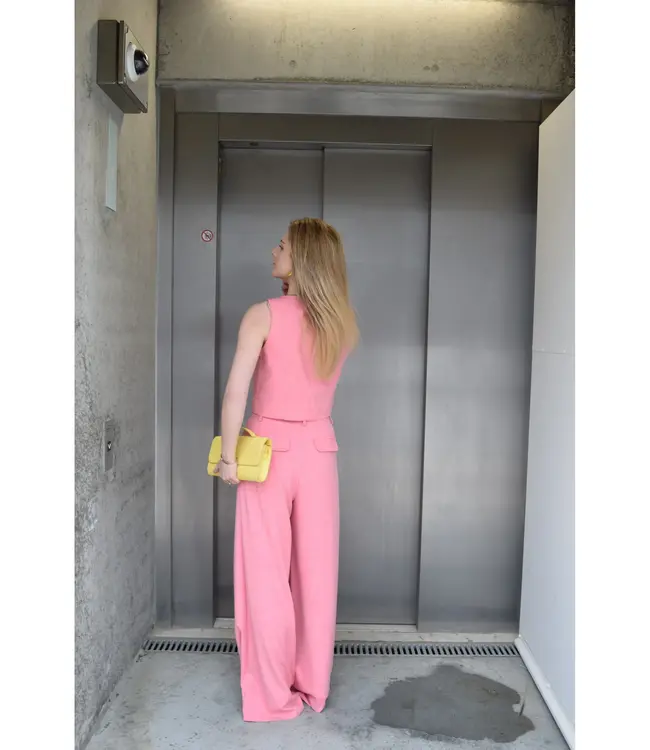 Gisèle The Label Amalia Trousers Rosso