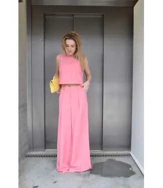 Gisèle The Label Amalia Trousers Rosso