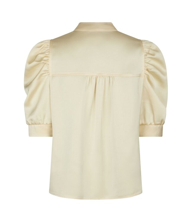 Neo Noir Roella Sateen Blouse Light Yellow
