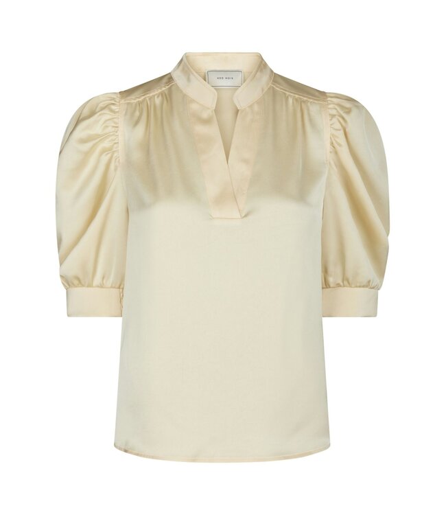 Neo Noir Roella Sateen Blouse Light Yellow