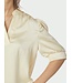 Neo Noir Roella Sateen Blouse Light Yellow