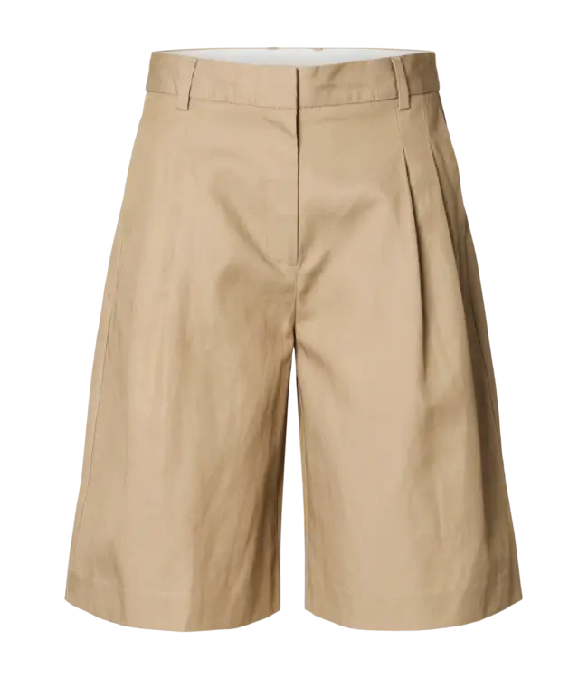 Selected Femme Wide Amour Hw Bermuda Shorts