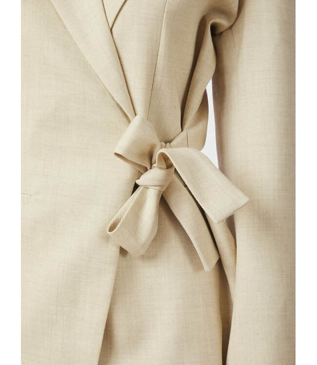 Neo Noir Carmia Melange Tie Blazer