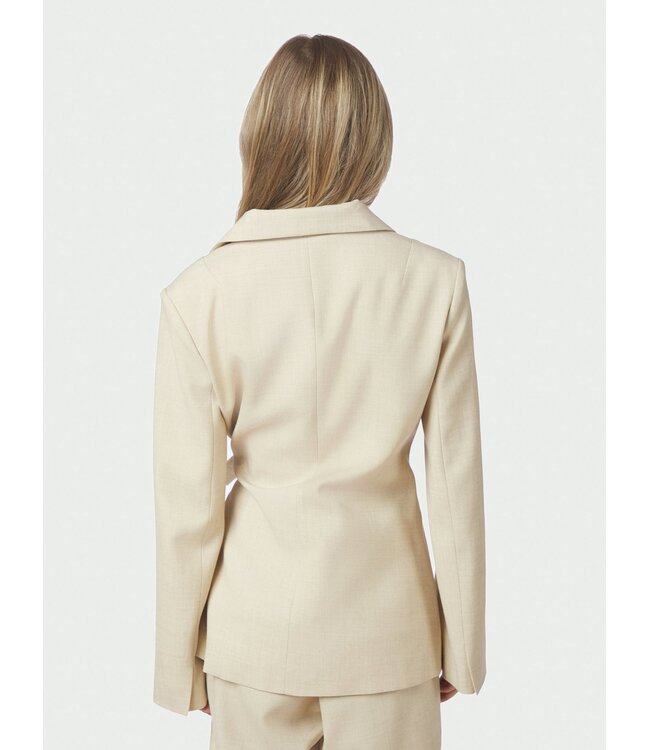 Neo Noir Carmia Melange Tie Blazer
