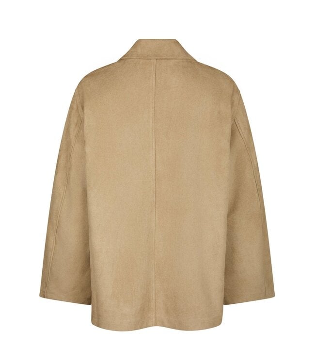 Neo Noir Ravina Faux Suede Jacket