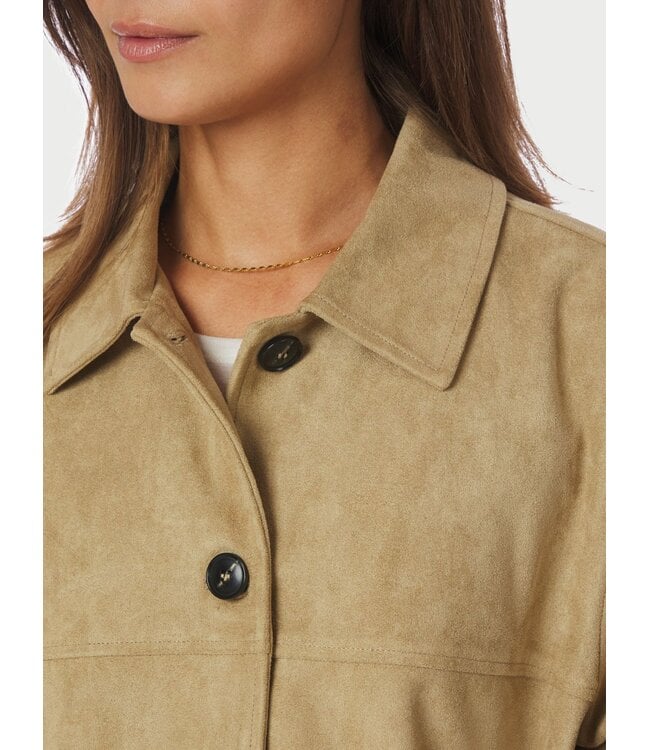 Neo Noir Ravina Faux Suede Jacket