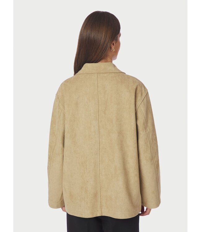 Neo Noir Ravina Faux Suede Jacket