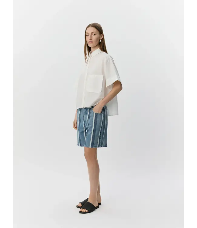 Sofie Schnoor Ozila Striped Denim Shorts