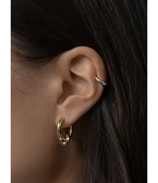 Les Soeurs Jazz Knot Earring Gold