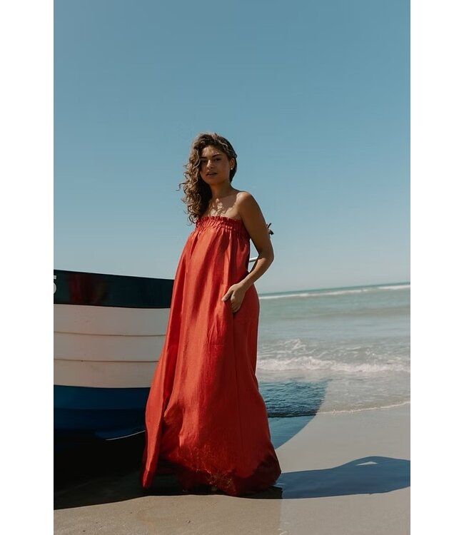 Monré Felice Dress Red